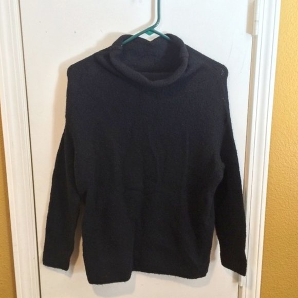 NEW Halston Heritage women's stretchy wool blend cowl neck sweater NWOT - Picture 2 of 6